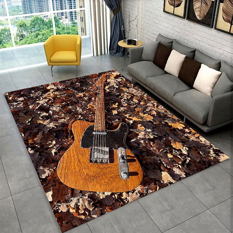 Retro Fender Guitar Logo Instr - Musical Instrument Logo recension och pris