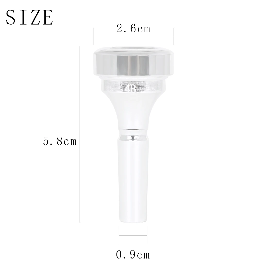 TR-17 Cornet Mouthpiece Brass  - Musical Instrument Cornet recension och pris